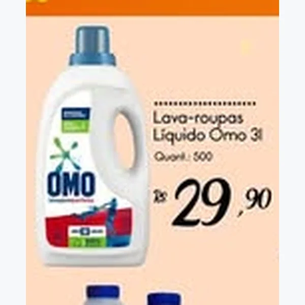 Lava-roupas Líquido Omo 3 L