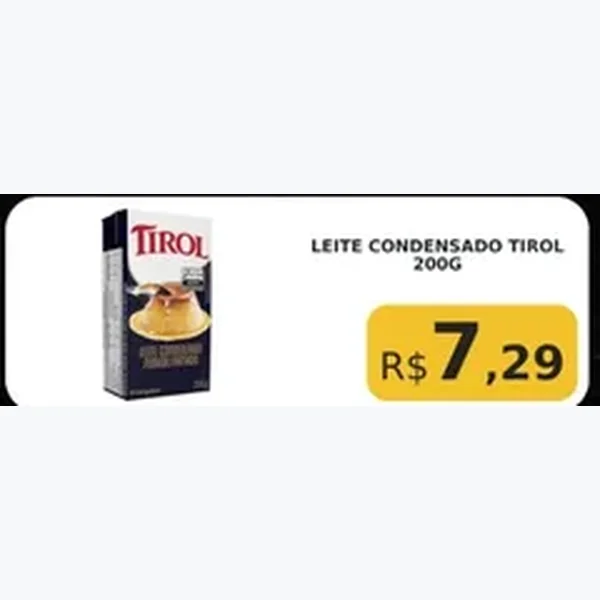 Leite Condensado Tirol 200 g