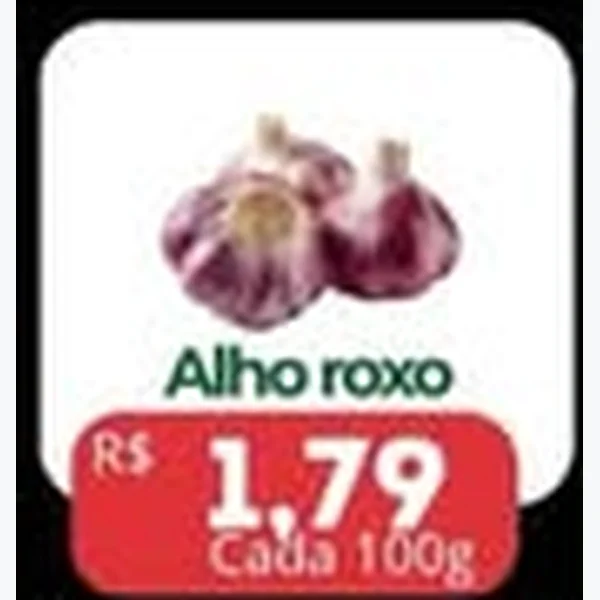 Recorte do encarte de Alho Roxo