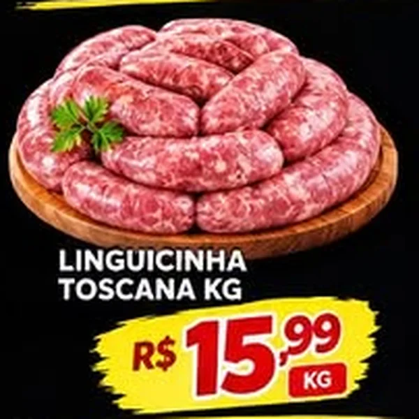 Recorte do encarte de Linguicinha Toscana