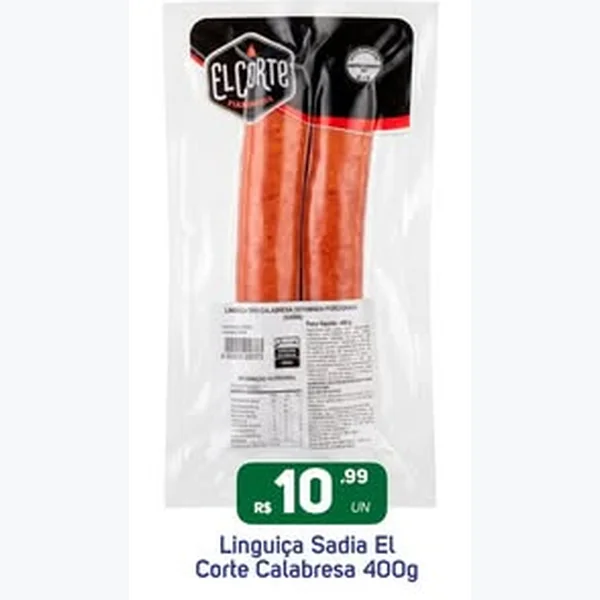 Linguiça Calabresa El Corte 400 g