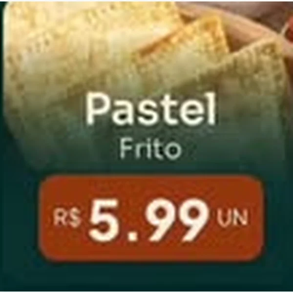 Recorte do encarte de Pastel Frito