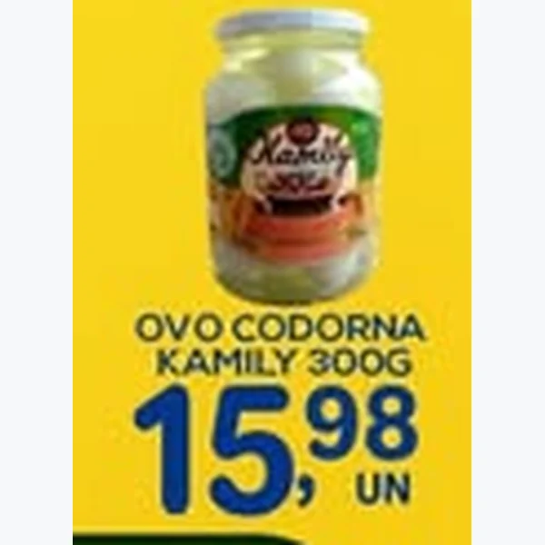 Ovo de Codorna Kamily 300 g