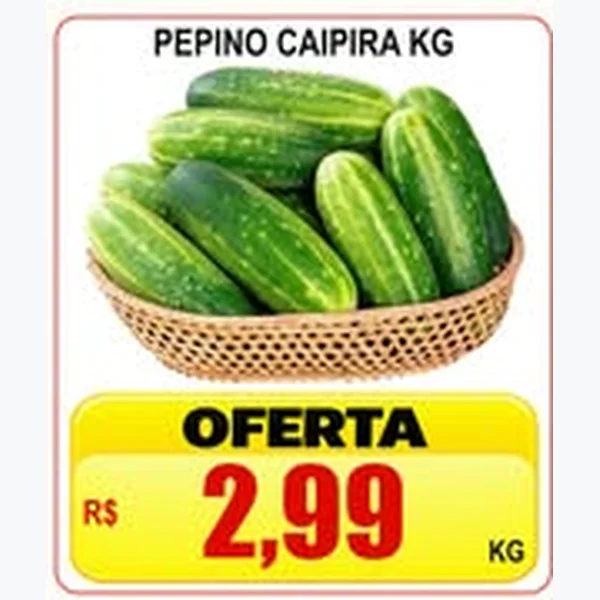 Recorte do encarte de Pepino Caipira
