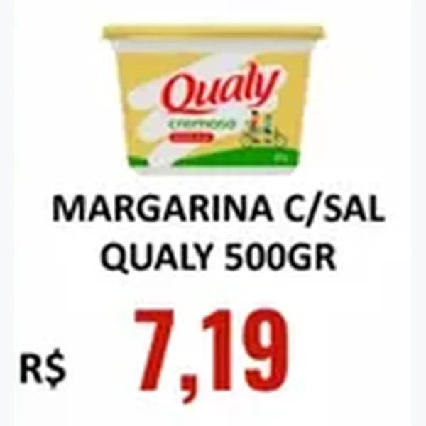Margarina com Sal Qualy 500 g