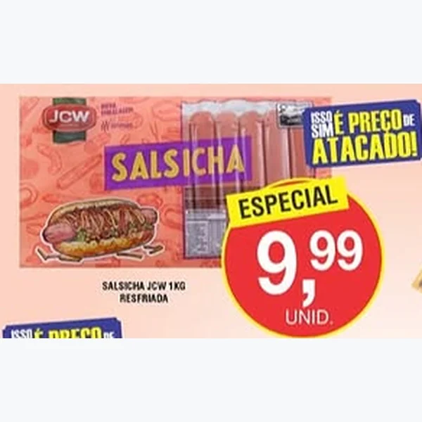 Salsicha JCW 1 kg