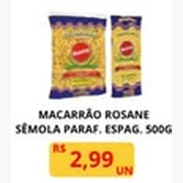 Macarrão Sêmola Espaguete Rosane 500 g