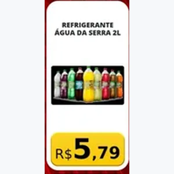 Refrigerante Água da Serra 2 L