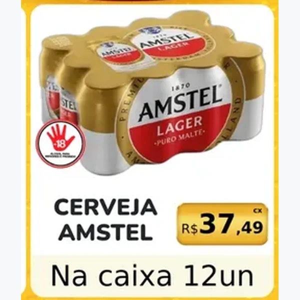 Cerveja Amstel 12 un