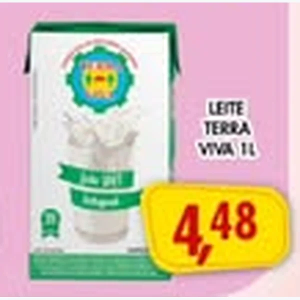 Leite Terra Viva 1 L