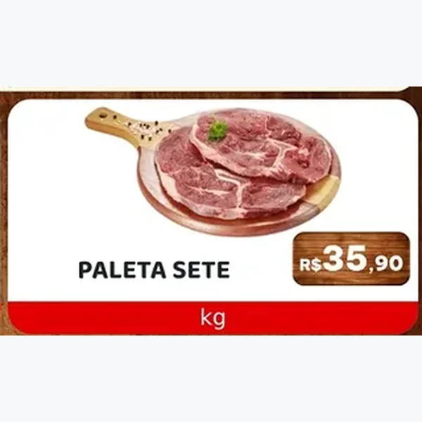 Recorte do encarte de Paleta Sete
