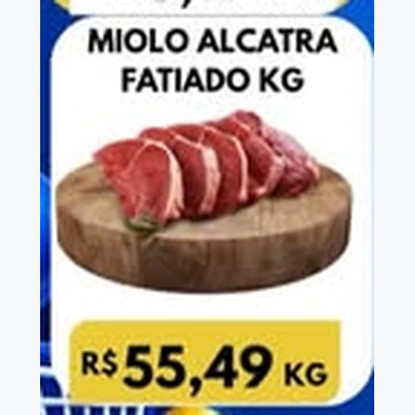 Miolo de Alcatra Fatiado