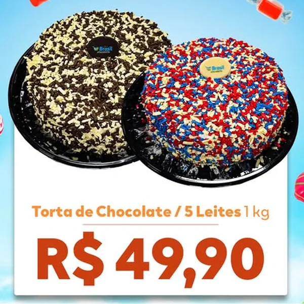 Torta 5 Leites
