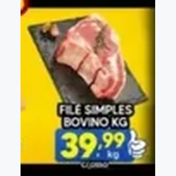 Filé Simples Bovino