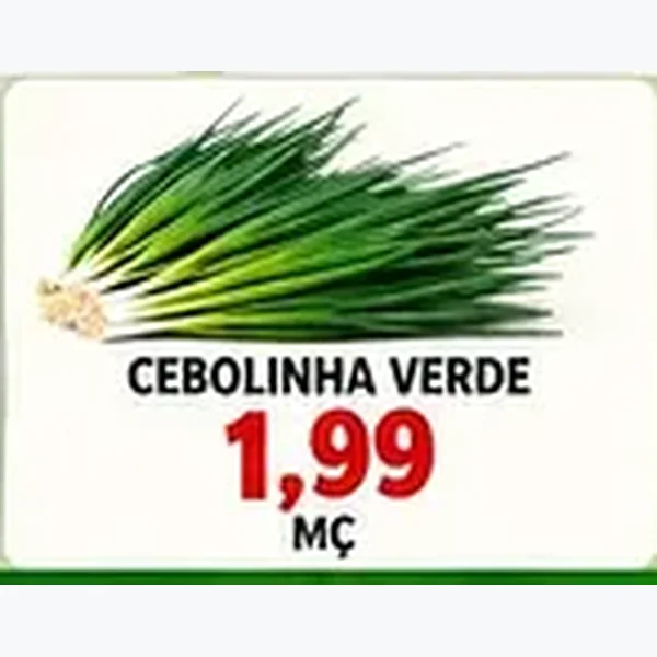 Recorte do encarte de Cebolinha Verde