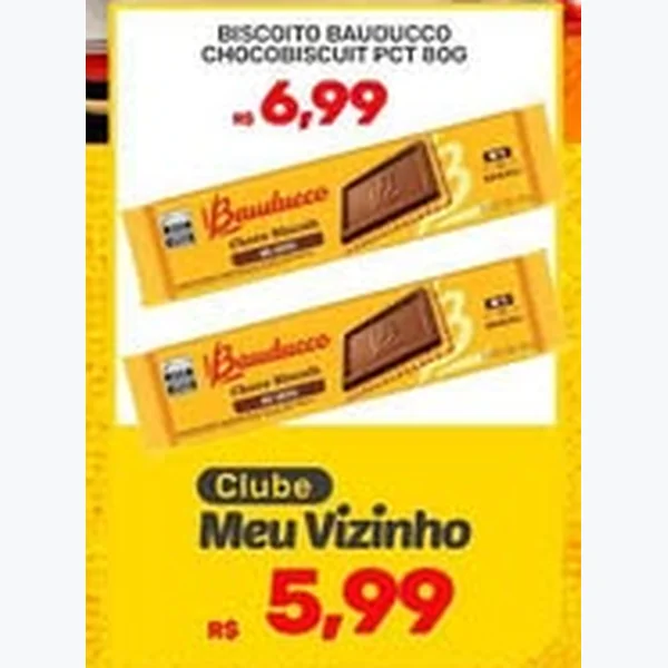Biscoito Chocobiscuit Bauducco 80 g