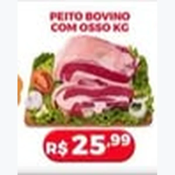 Peito Bovino com Osso