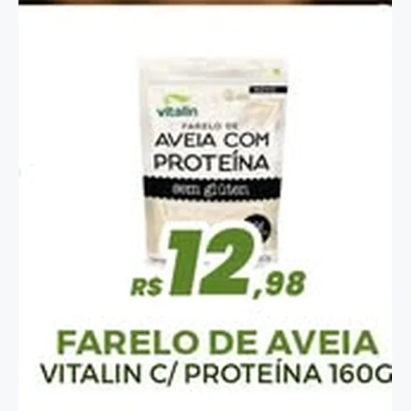 Farelo de Aveia com Proteína Vitalin 160 g
