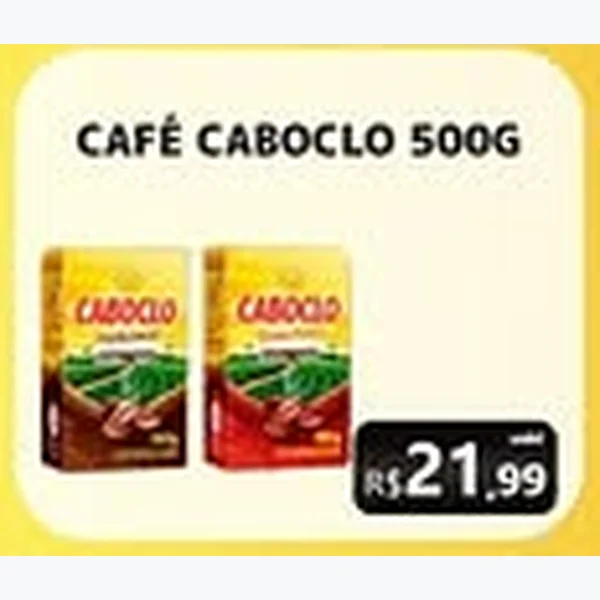 Recorte do encarte de Café Caboclo