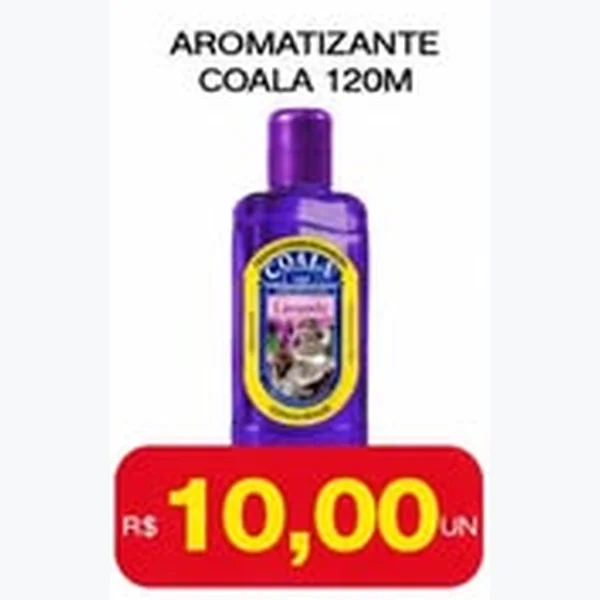 Recorte do encarte de Aromatizante Coala 120 ml