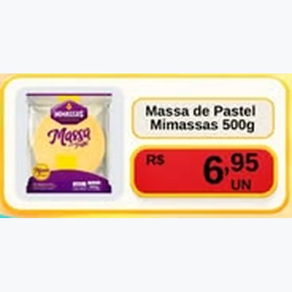 Massa de Pastel Mimassas 500 g