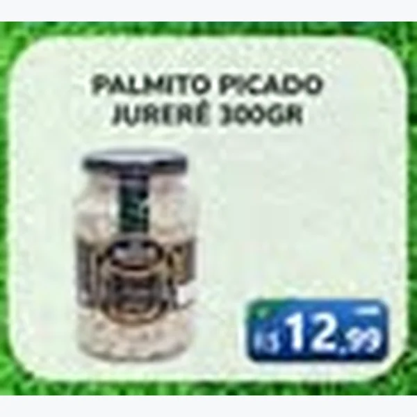 Recorte do encarte de Palmito Picado Jurerê 300 g