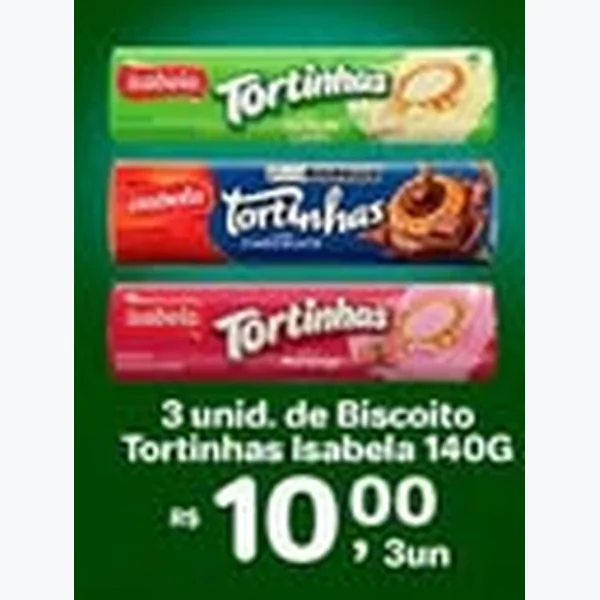 Biscoito Tortinhas Isabela 140 g