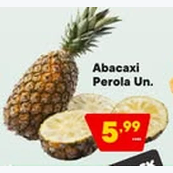 Recorte do encarte de Abacaxi Pérola