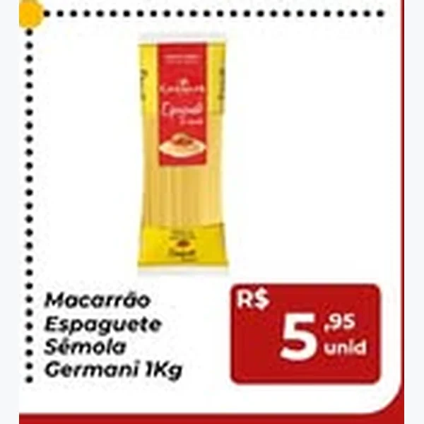 Espaguete Sêmola Germani 1 kg