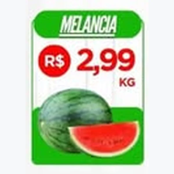 Recorte do encarte de Melancia