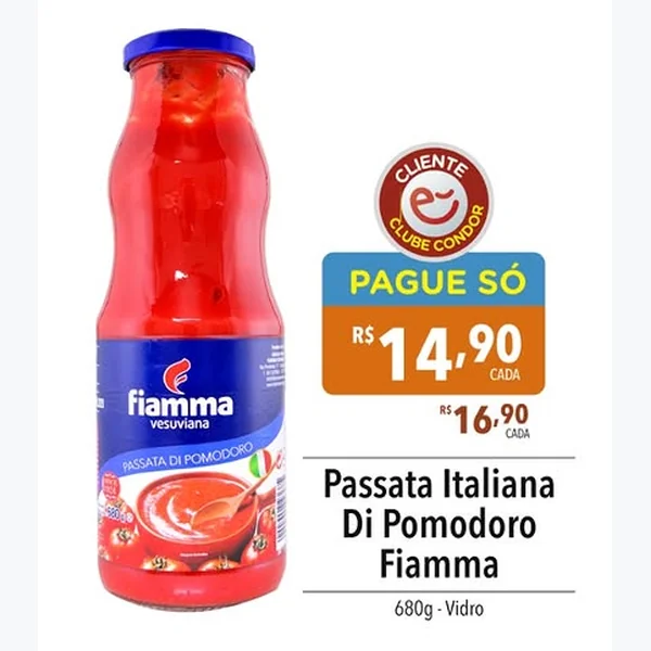 Passata Italiana Di Pomodoro Fiamma 680 g