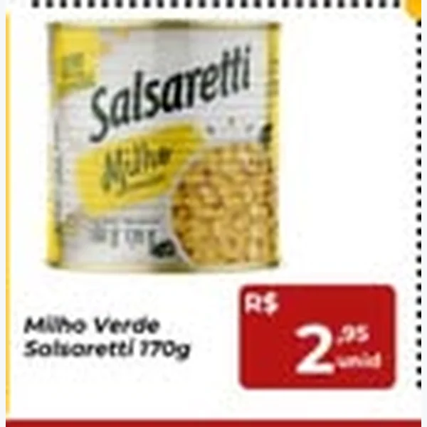 Milho Verde Salsaretti 170 g