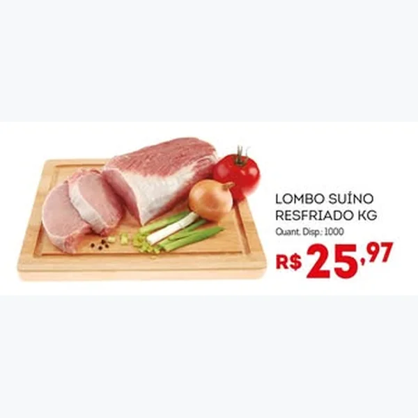 Lombo Suíno Resfriado