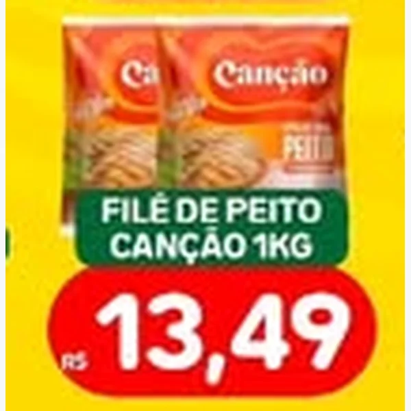 Recorte do encarte de Filé de Peito Canção