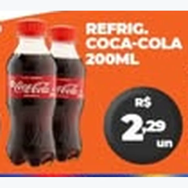 Refrigerante Coca-Cola 200 ml