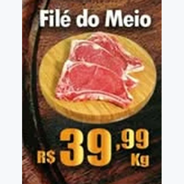 Recorte do encarte de Filé do Meio
