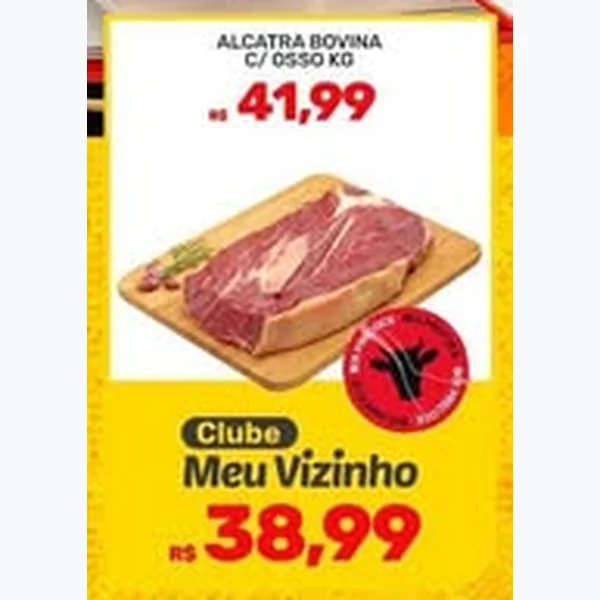 Alcatra Bovina com Osso