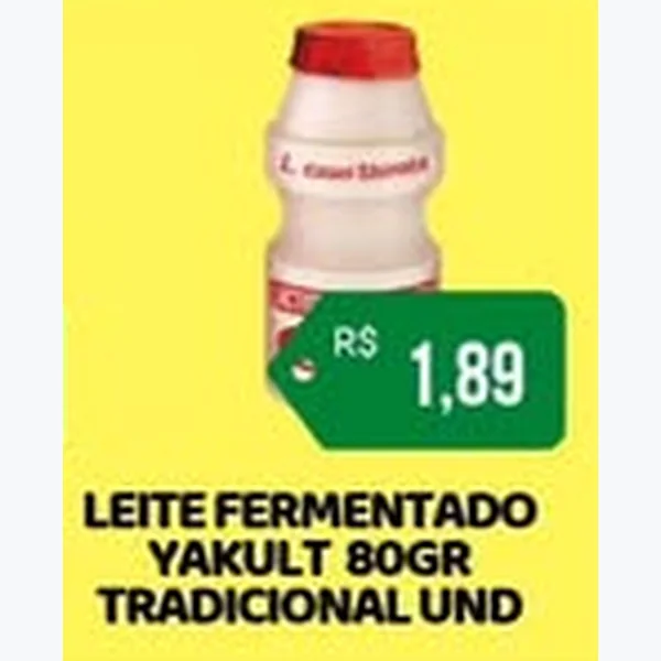 Leite Fermentado Yakult 80 g