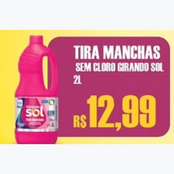 Tira Manchas sem Cloro Girando Sol 2 L