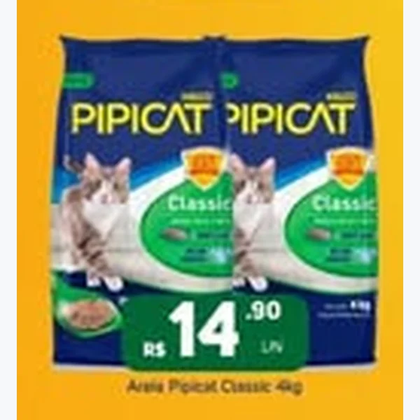 Areia Pipicat 4 kg