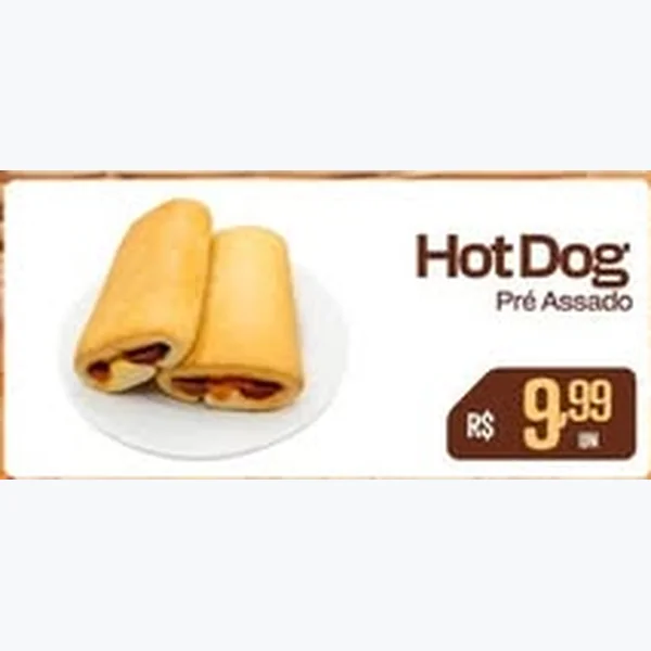 Hot Dog Pré Assado