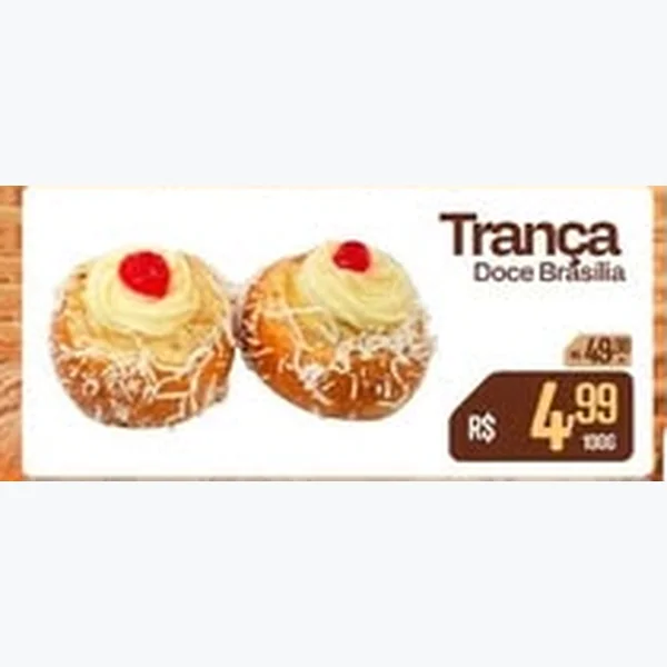 Recorte do encarte de Trança Doce Brasília
