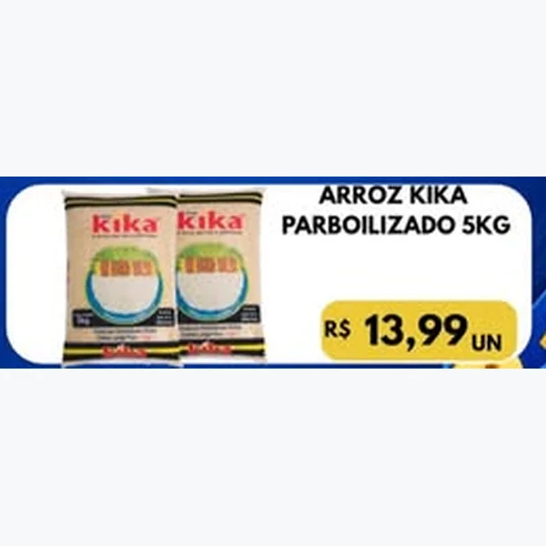 Arroz Parboilizado Kika 5 kg