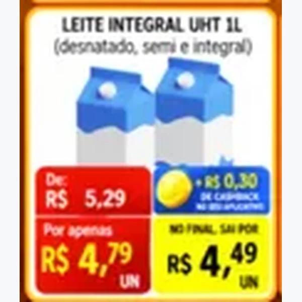 Leite Integral Uht 1 L