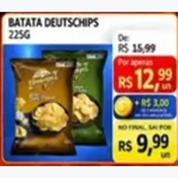 Batata Deutschips 225 g
