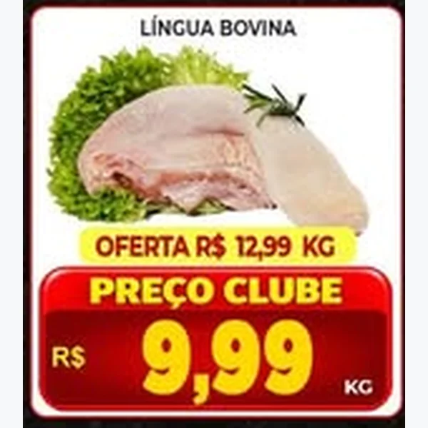 Recorte do encarte de Língua Bovina