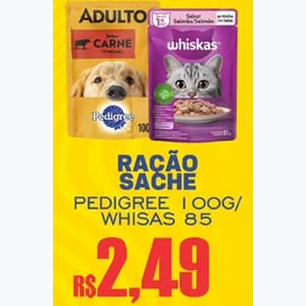 Ração Sachê Pedigree 100 g