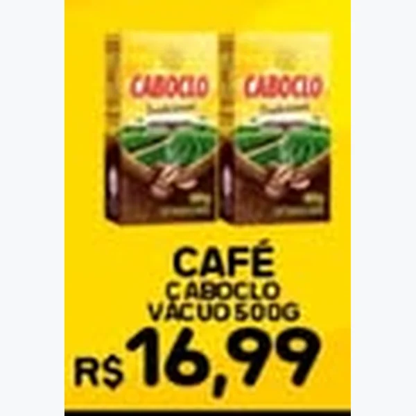 Recorte do encarte de Café Tradicional Caboclo 500 g