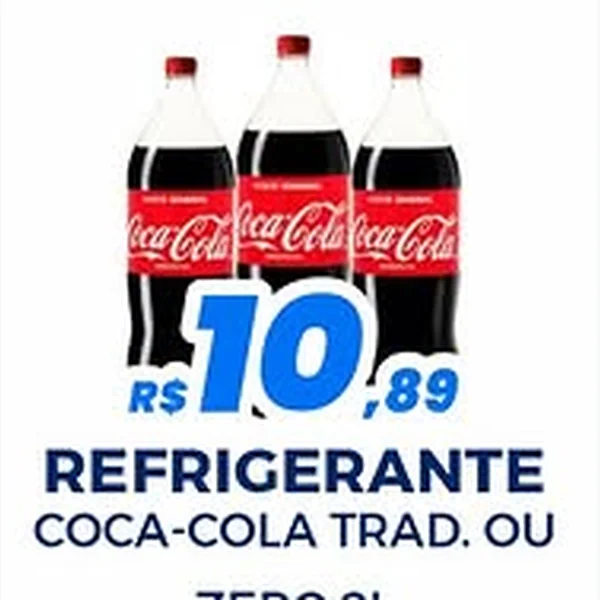 Refrigerante Zero Coca-Cola 2 L