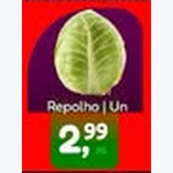 Recorte do encarte de Repolho